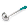 6 OZ COLOR CODED KOOL TOUCHHANDLE - BLUISH GREEN - VOLLRATH # 4980655