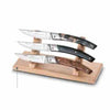 WOOD STAIR DISPLAY FOR POCKET KNIVES - 3PCS - ASSORTED - CLAUDE DOZORME # 5.10.524.00