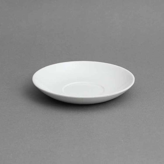 VERONA 8OZ COFFEE CUP SAUCER - IVORY - EFAY # 501906