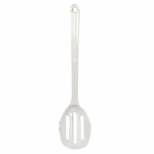 HELPER 11.5" ASOLD SLOTTED DELI SPOON - IVORY - EFAY # 502212IV