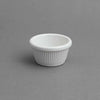 2 OZ FLUTED RAMEKIN - IVORY - EFAY # 503002F