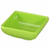 3'' SQUARE SAUCE DISH - GREEN APPLE - EFAY # 504003GR