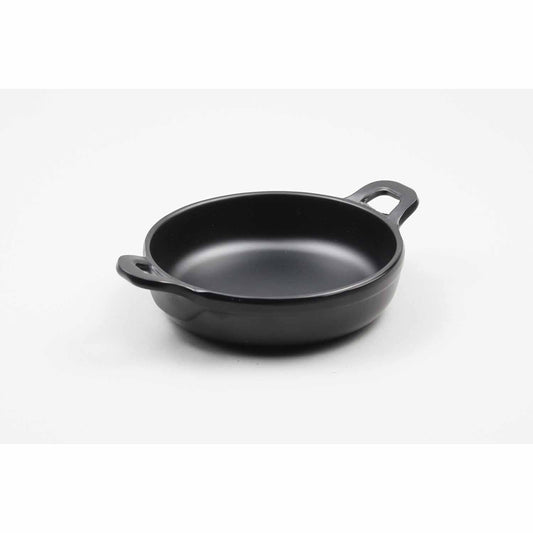 LITTLE CHEF 4'' MINI RD PAN BLACK - BLACK - EFAY # 520404BK