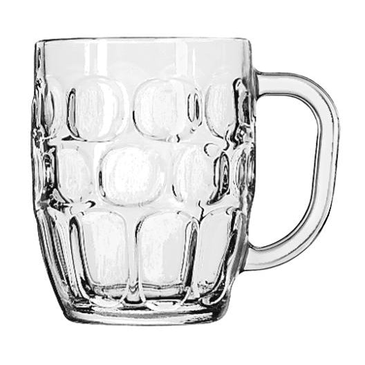 19.1/4 盎司酒窩啤酒杯 - 利比 # 5355