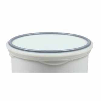 5" SILICON LID - GREY RIM - EFAY # 550005GA