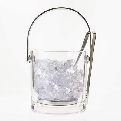 ICE PAIL W/CUTTING (HANDLE+PLATE+TONG)