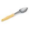 STAINLESS STEEL BASTING PERFORATED SPOONS WITH ERGO GRIP HANDLE - YELLOW - VOLLRATH # 6414250