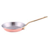 THREE - LAYER COPPER MINI FRYING PAN WITH SINGLE HANDLE - COPPER - KITCHENWARE # 711102