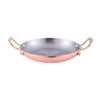 THREE - LAYER COPPER MINI FRYING PAN WITH DOUBLE LUGS - COPPER - KITCHENWARE # 712102
