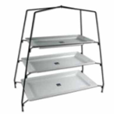 MIRIAM 3 TIER STAND - BLACK - EFAY # 910335BK