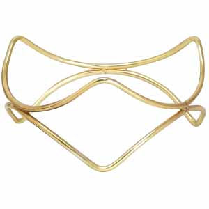 3D NON SLIP DISPLAY STAND - DANCE 4''H - GOLDEN - EFAY # 920604GD