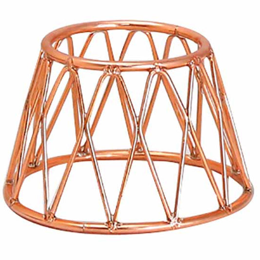 3D NON SLIP DISPLAY STAND - CROWN MINI 4"H - RED COPPER - EFAY # 920900RC