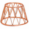 3D NON SLIP DISPLAY STAND - CROWN MINI 4"H - RED COPPER - EFAY # 920900RC