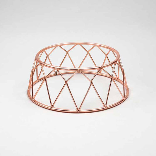 3D NON SLIP DISPLAY STAND - CROWN 4"H - RED COPPER - EFAY # 920904RC