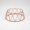3D NON SLIP DISPLAY STAND - CROWN 4"H - RED COPPER - EFAY # 920904RC