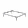 SLIDE 3" H RECTANGULAR STAINLESS STEEL DISPLAY STAND - STAINLESS STEEL - EFAY # 921003SS