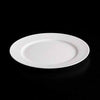 BONE CHINA RIM PLATE - WHITE - DON BELLINI # DB1010123