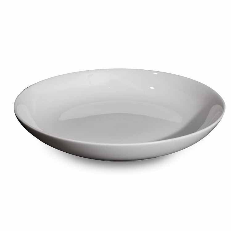 BONE CHINA SHALLOW PLATE - WHITE - DON BELLINI # DB1010416