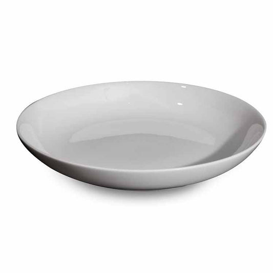BONE CHINA SHALLOW PLATE - WHITE - DON BELLINI # DB1010416