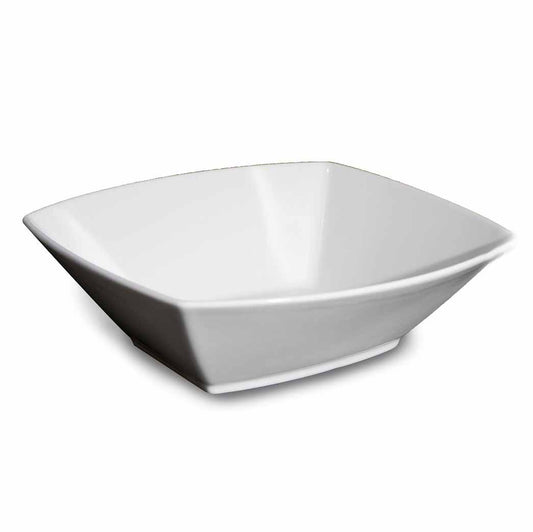 BONE CHINA SQUARE BOWL - WHITE - DON BELLINI # DB1022019