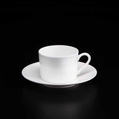 BONE CHINA CUP & SAUCER - WHITE - DON BELLINI # DB1030017