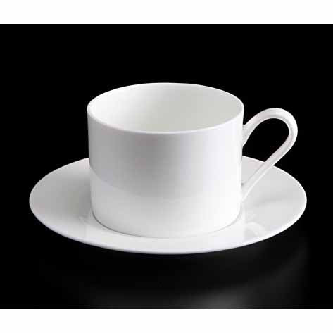 BONE CHINA CUP & SAUCER - WHITE - DON BELLINI # DB1030025
