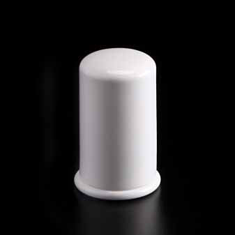 BONE CHINA TOOTHPICK HOLDER - WHITE - DON BELLINI # DB106TH43