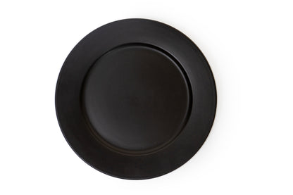 DE TERRA PLATE 10" l 25CM - MATT BLACK - DON BELLINI # DB2110125