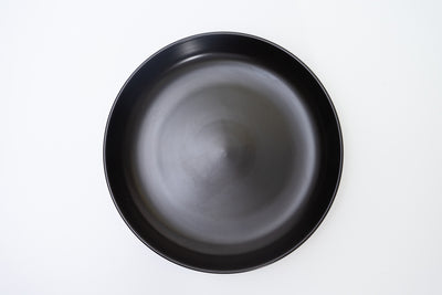 DE TERRA SERVICE PLATE 10.5" l 27CM - MATT BLACK - DON BELLINI # DB2119027