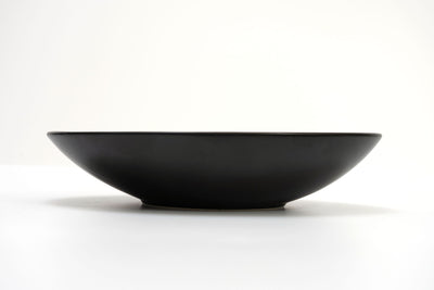 DE TERRA OVAL BOWL 9" l 23 CM - MATT BLACK - DON BELLINI # DB2121023