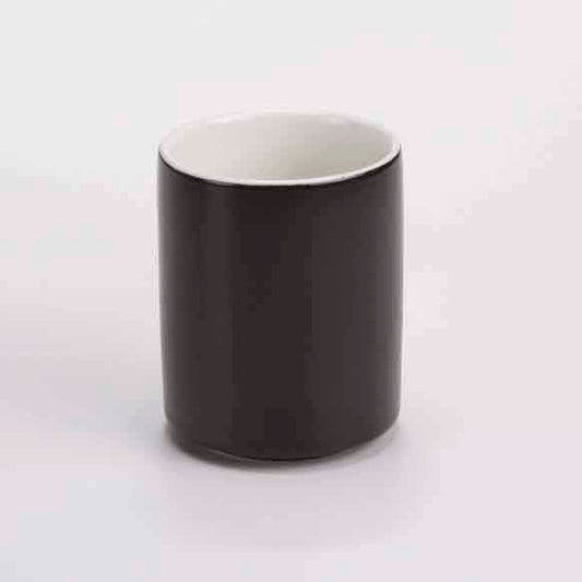 DE TERRA TEA CUP 220 ML l 7 x 9 CM - MATT BLACK - DON BELLINI # DB2139322