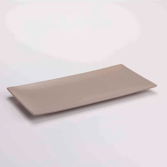 DE TERRA RECT. PLATE 11" l 28 CM - SANDY KHAKI - DON BELLINI # DB2213028