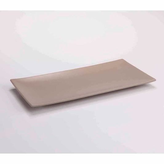 DE TERRA RECT. PLATE 13" l 33 CM - SANDY KHAKI - DON BELLINI # DB2213033