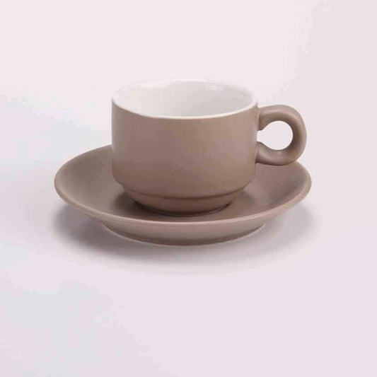 DE TERRA COFFEE CUP 200ML - SANDY KHAKI - DON BELLINI # DB2239020