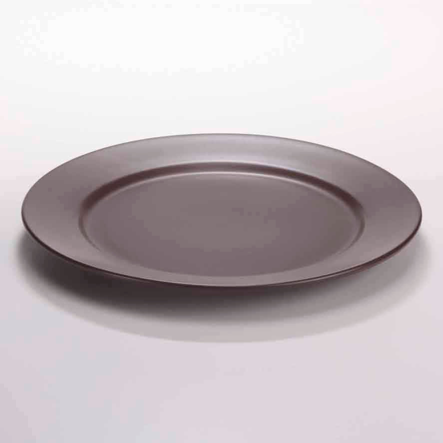 DE TERRA PLATE 12" l 30CM - DARK BROWN - DON BELLINI # DB2310130
