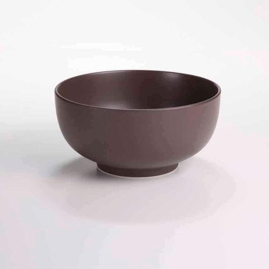 DE TERRA SOUP BOWL 5" l 13 CM - DARK BROWN - DON BELLINI # DB2320013