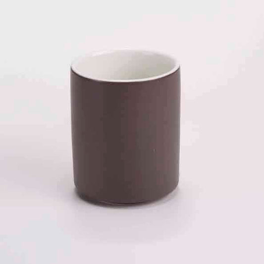 DE TERRA TEA CUP 220 ML l 7 x 9 CM - DARK BROWN - DON BELLINI # DB2339322
