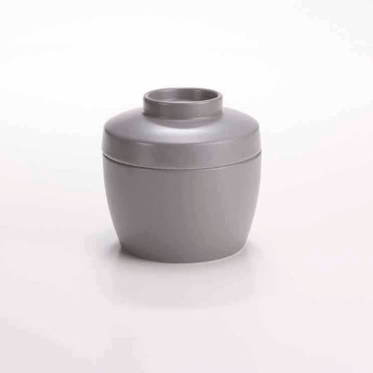 DE TERRA SOUP BOWL WITH LID 4" l 10CM - LIGHT GREY - DON BELLINI # DB2420210
