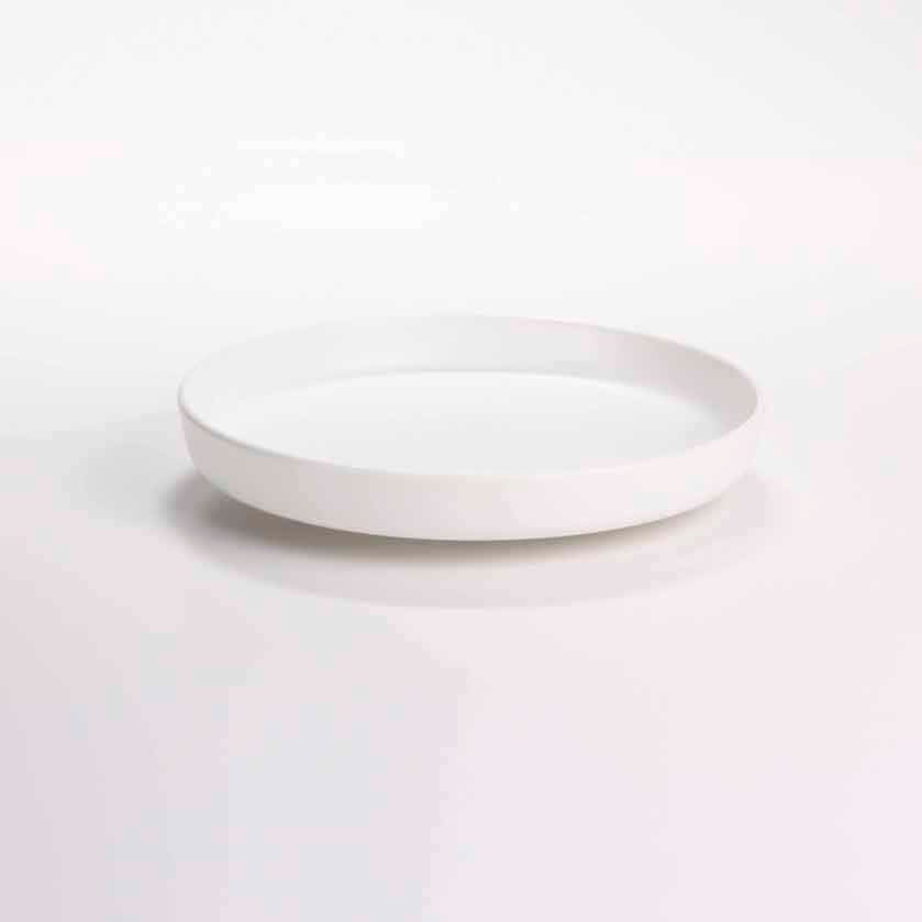 DE TERRA DEEP PLATE 9.25" l 24CM - LUSTRE PEARL - DON BELLINI # DB2610224