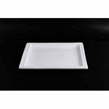 FINE CHINA SQUARE PLATE 8" | 20 CM - WHITE - DON BELLINI # DB3012121