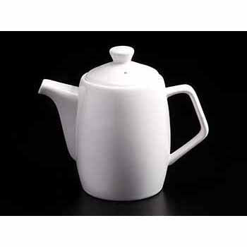 FINE CHINA TEA POT 17 OZ | 500 ML - WHITE - DON BELLINI # DB3043050