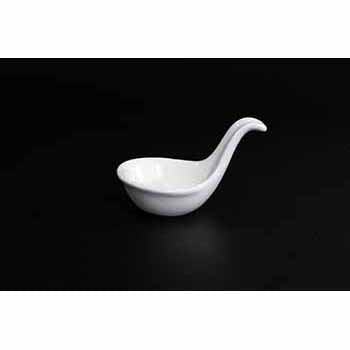 FINE CHINA SPOON FOR CAVIAR SET 13" | 33 CM - WHITE - DON BELLINI # DB306CS12