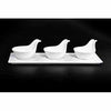 FINE CHINA CAVIAR SET 13" | 33 CM - WHITE - DON BELLINI # DB306CV34