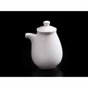 FINE CHINA SOY BOTTLE 6 OZ | 170 ML - WHITE - DON BELLINI DB306SB17