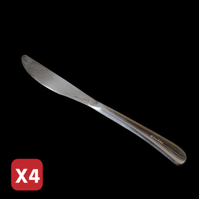 Stainless Steel Dinner Knife x 4pcs