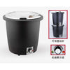 10L SOUP WARMER WITH STAINLESS STEEL LID - BLACK - SUNNEX # E01-1001