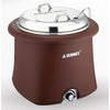 GALENA 10L SOUP WARMER WITH STAINLESS STEEL LID - BROWN - SUNNEX # E07-2001