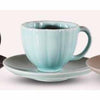 120ML PORCELAIN CUP+SAUCER - LIGHT GREEN - HERO # HE-CS120PO-LG