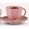 120ML PORCELAIN CUP+SAUCER - PINK - HERO # HE-CS120PO-PK