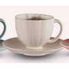 120ML PORCELAIN CUP+SAUCER - WHITE - HERO # HE-CS120PO-WH